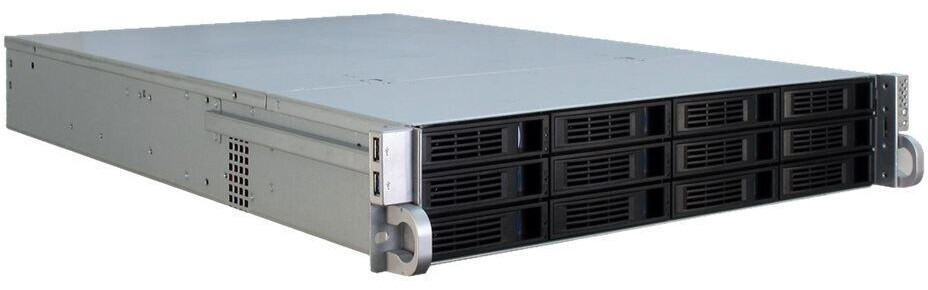 Bild von Inter-Tech PC-Gehäuse Inter-Tech 2U 2412, Server-Gehäuse, (2