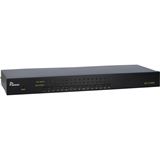 Bild von Intertech 16-Port KVM-Switch, 16 x VGA, USB, PS/2, KVM Switch, Schwarz