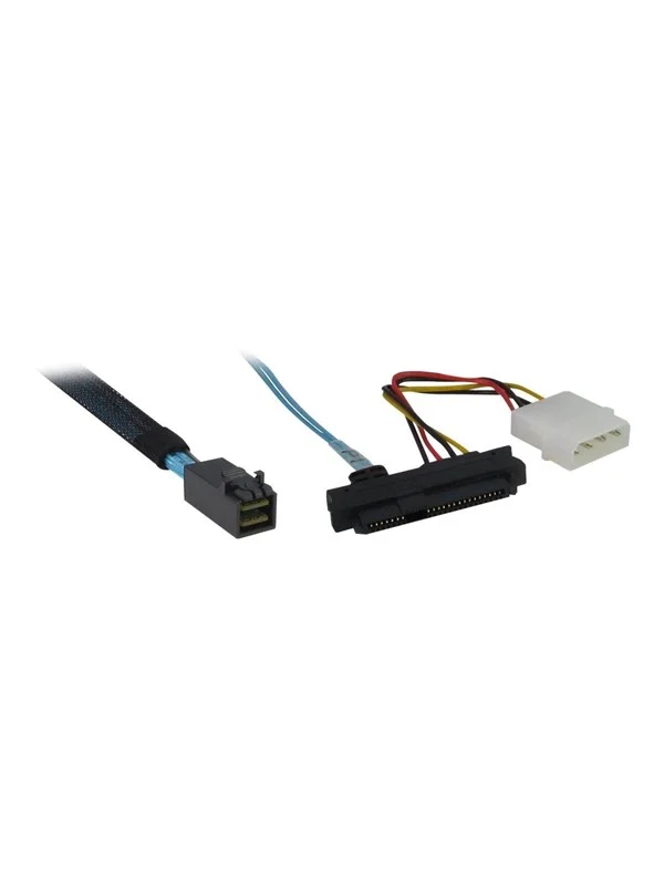 Bild von Intertech Inter Tech Kabel Inter-Tech SFF 8643 -> 4x 8482, SATA Power, Interne Kabel (PC)