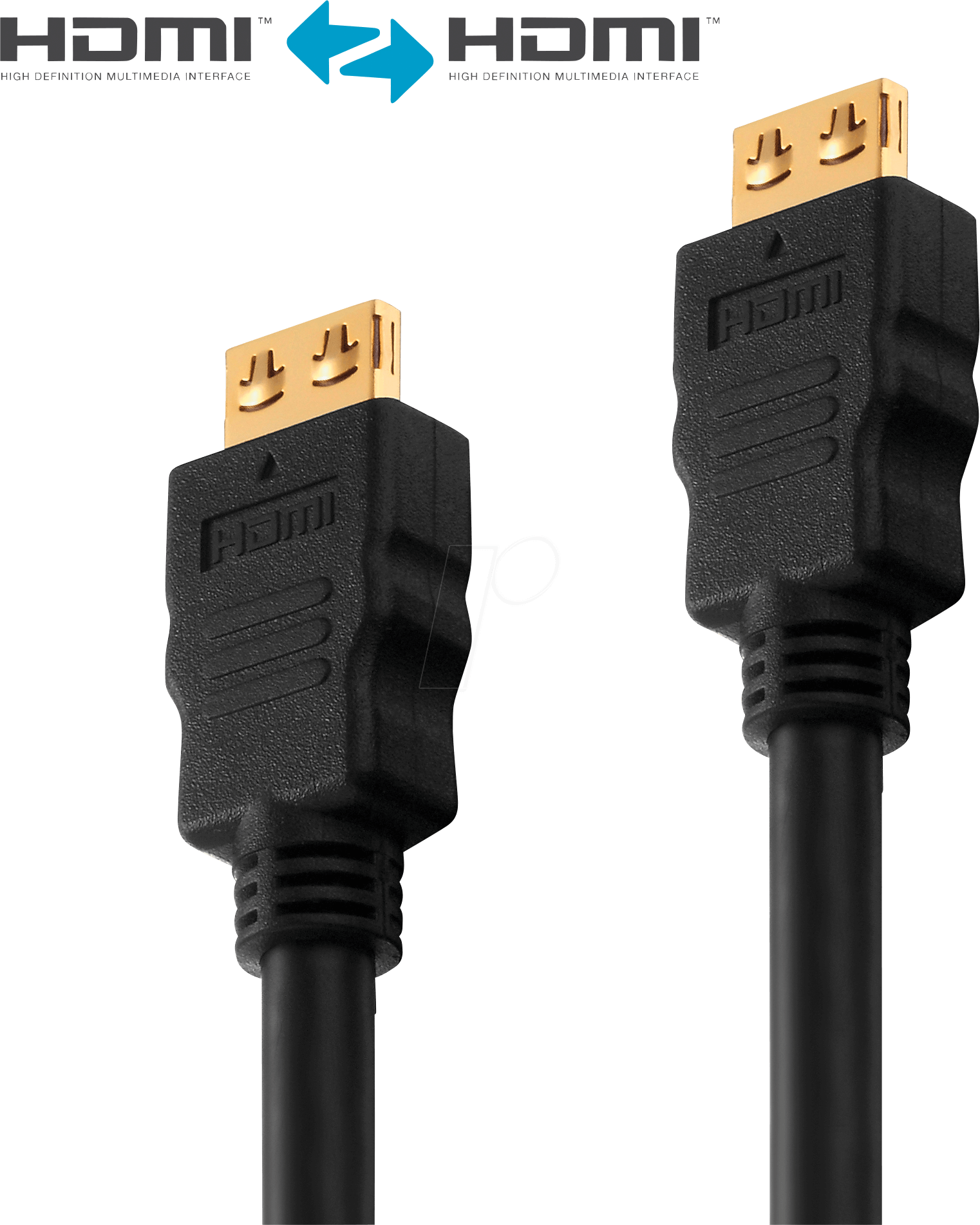 Bild von PURE PI1005-050 - HDMI-Kabel 4K A-Stecker > A-Stecker, halogenfrei 5,0 m