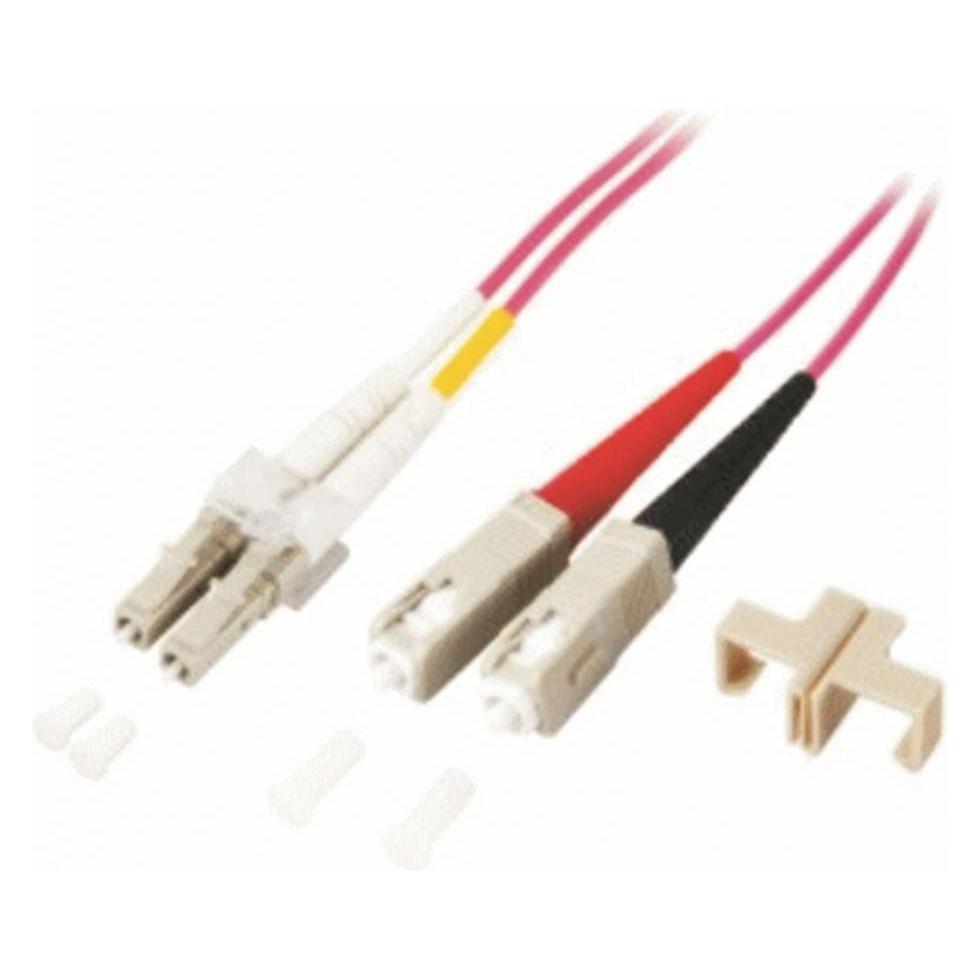Bild von M-Cab 5M LWL Jumper OM4 - LC/SC (5 m), Netzwerkkabel