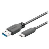 Bild von M-Cab USB-C TO USB-A CABLE (1 m, USB 3.1), USB Kabel