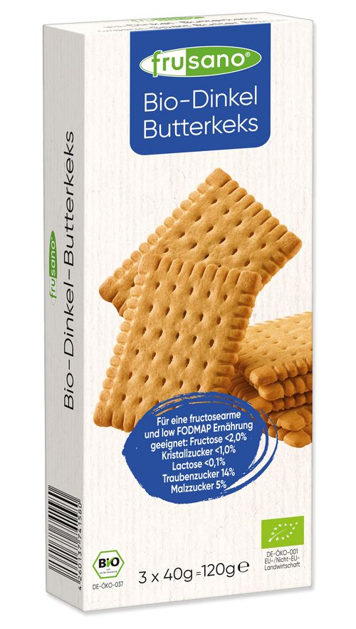 Bild von Frusano Bio-Dinkel Butterkeks