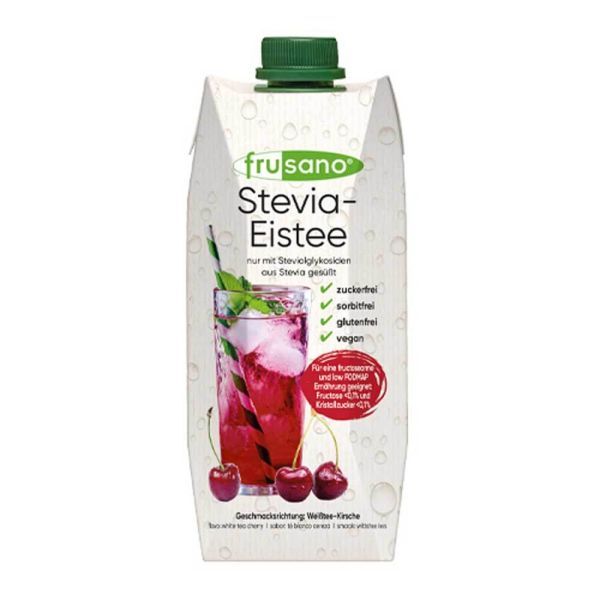 Bild von Frusano Stevia-Eistee Weißtee-Kirsche