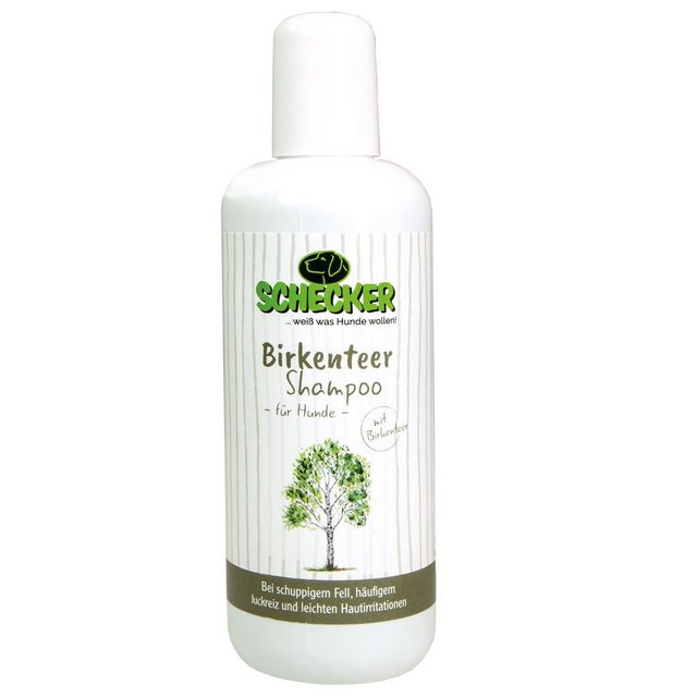 Bild von Schecker Tiershampoo Schecker Birkenteer Shampoo gegen Schuppen, 250.0 ml, (1-St), Anwendung bei Schuppen - Juckreiz