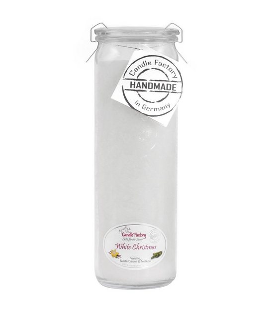 Bild von Candle Factory White Christmas Big Jumbo 1000g