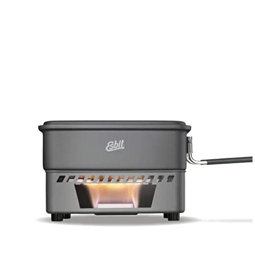 Bild von Esbit Trockenbrennstoff Kochset 1.1 L Aluminium hartanodisiert