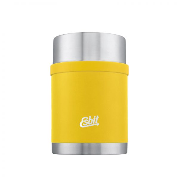 Bild von Esbit Thermobehälter Sculptor für Essen - Warmhaltebehälter 750 ml in Sunshine Yellow - aus Edelstahl für warme und kalte Speisen