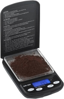 Bild von Kaffeewaage Barista | Espresso waage Klein | Barista waage mit LCD Display | Espressowaage mit 0,1g Präzisionsgenauigkeit | Coffee Scale by JoeFrex