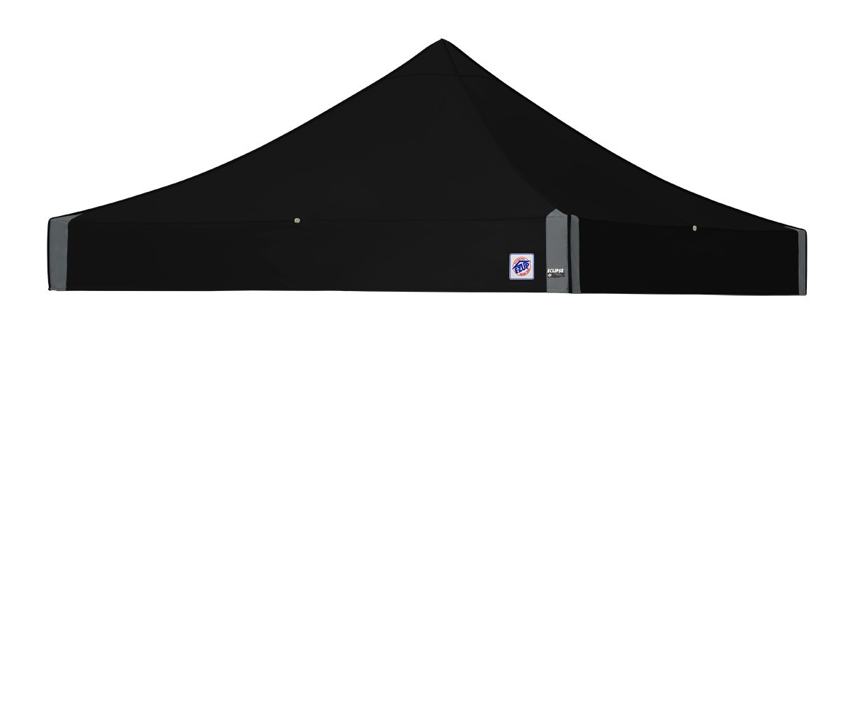 Bild von Faltpavillon ECLIPSE 3 x 3 m Stahlgrau Schwarz