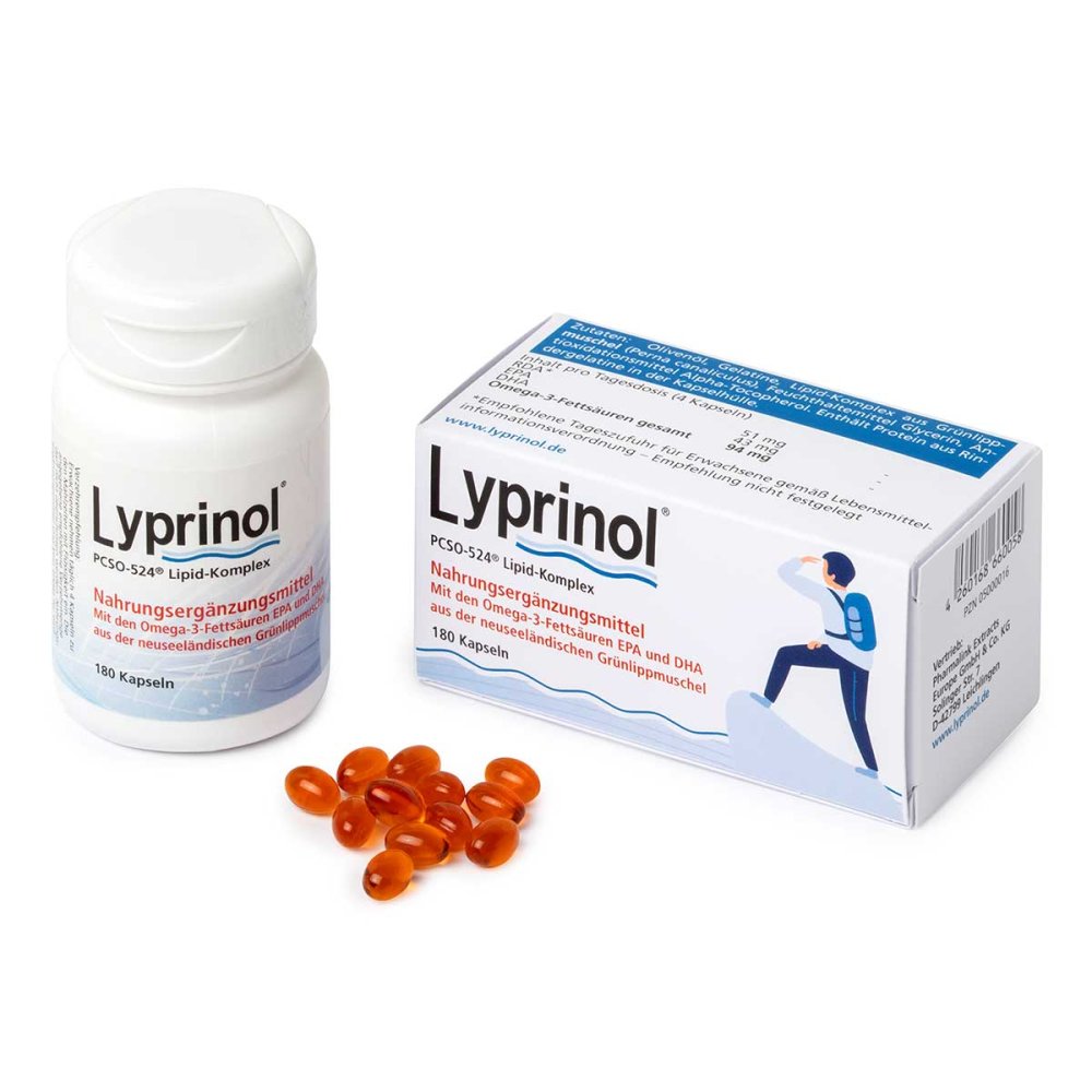 Bild von Lyprinol 180 Kapseln - Nahrungsergänzungsmittel