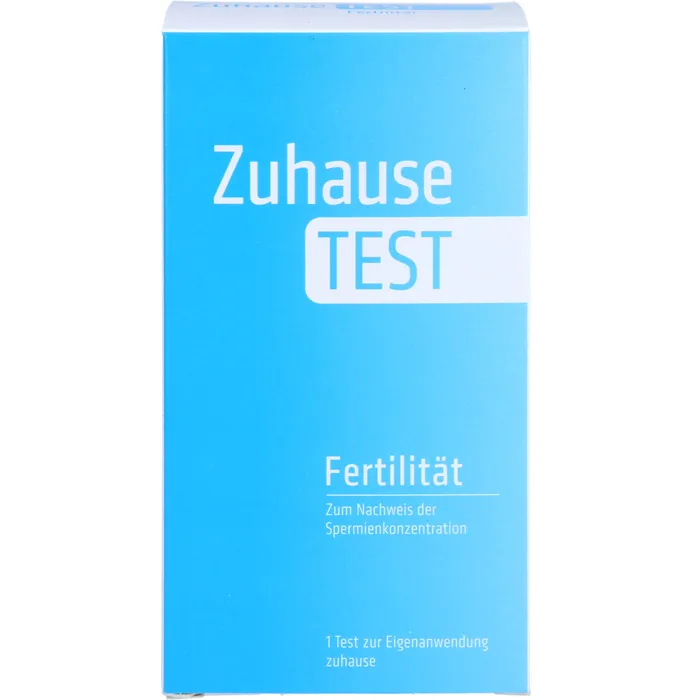 Bild von ZuhauseTEST Fertilität | Fruchtbarkeits-Schnelltest für Männer | Zeugungsfähigkeit Schnelltest für den Mann | Spermien Schnelltest