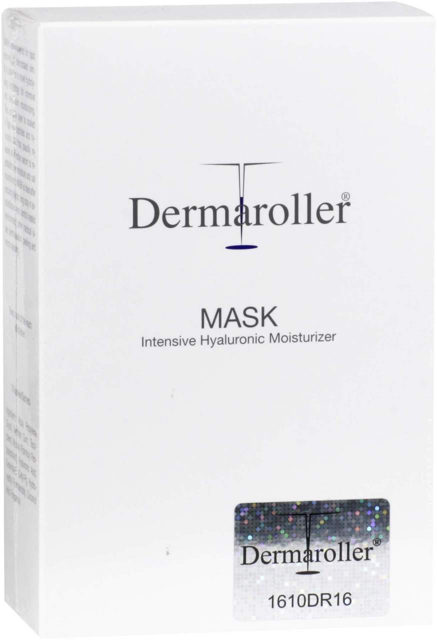 Bild von Dermaroller Tuchmaske Hyaluron Maske Packung, 10 Stück á 18ml