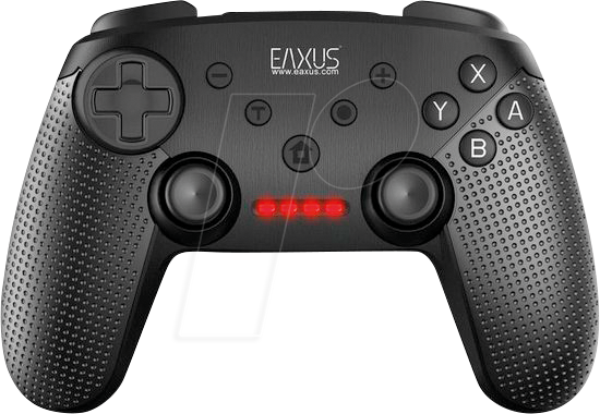 Bild von EAXUS Kabelloser DoubleShock Controller für Nintendo Switch Switch-Controller (1 St., Bluetooth Gamepad, mit Turbo-Funktion)