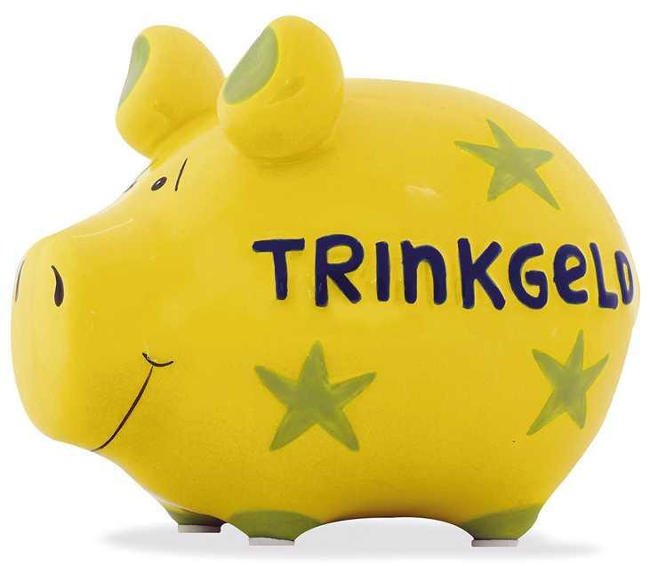 Bild von KCG Sparschwein klein Trinkgeld Keramik