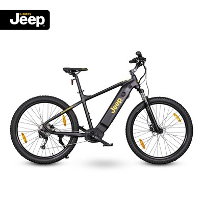Bild von Jeep E-Bikes Unisex – Erwachsene Jeep Mountain E-Bike MHM 7010, Schwarz, 27,5 inches