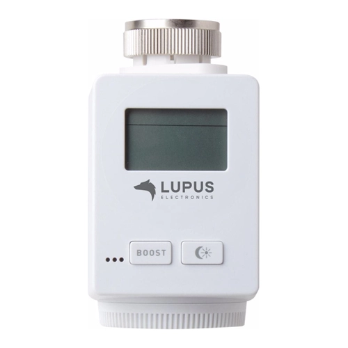 Bild von LUPUSEC ZigBee Heizkörperthermostat V2, LUPUS ELECTRONICS Heizkörperthermostat V2 Home-Server, LUPUS ELECTRONICS Heizkörperthermostat Heizkörperthermostat V2, (1 St), Lupus-Electronics V2, Thermostat, Weiss, LUPUS - Heizkörperthermostat V2 - 12130, Lupus Electronics Heizkörperthermostat V2 (kompatibel für XT1 Plus, XT2 Plus, XT3, intelligente Heizungssteuerung, Smart Home), Lupus Electronics 12130 Lupus Heizkörperthermostat V2 für die XT Alarmanlagen (Funk Heizungssteuerung, Smarthome Thermostat), Lupus Electronics Heizkörperthermostat V2 (12130)