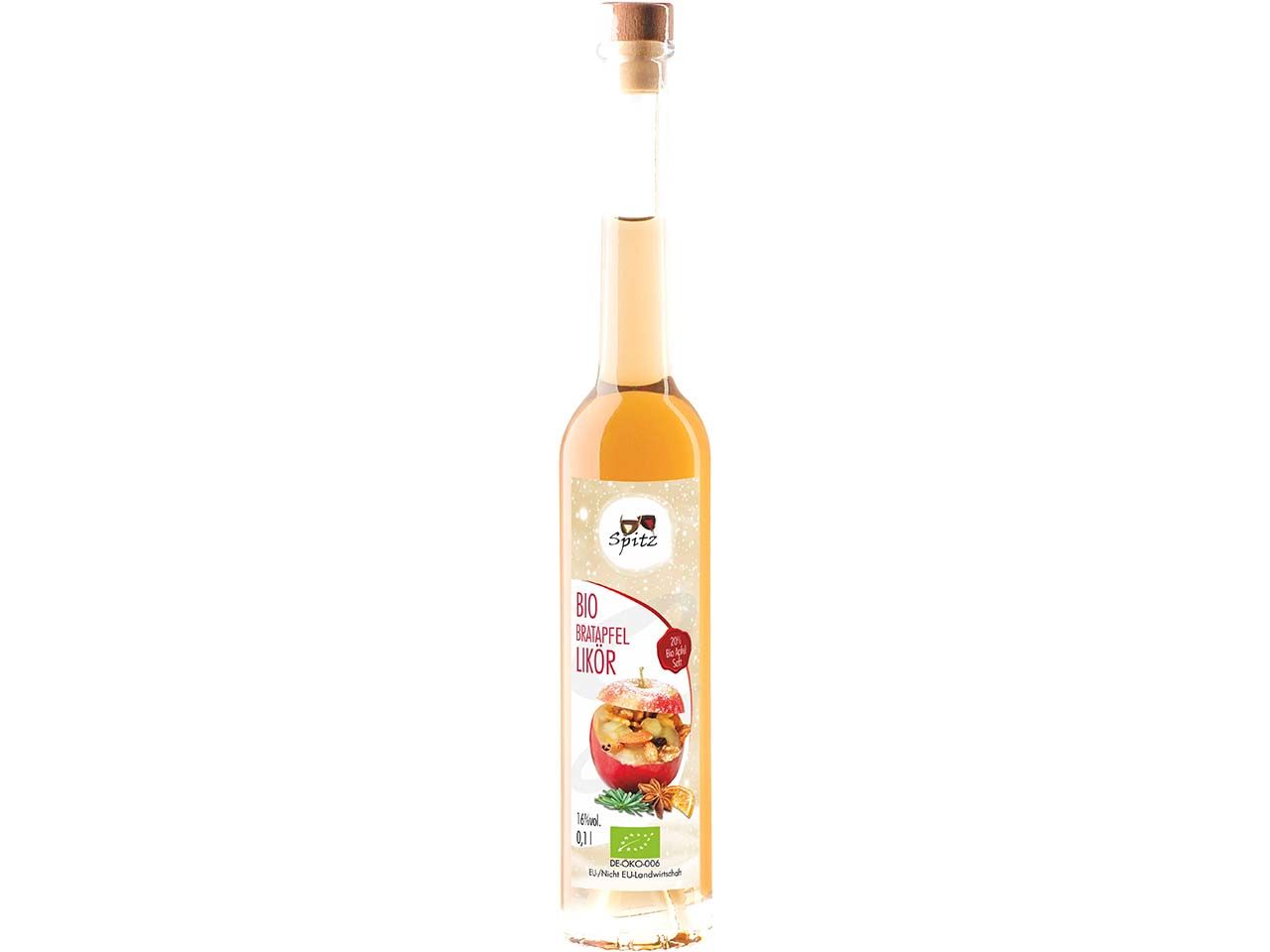 Bild von Spitz Bio-Likör "Bratapfel", 0,1 l