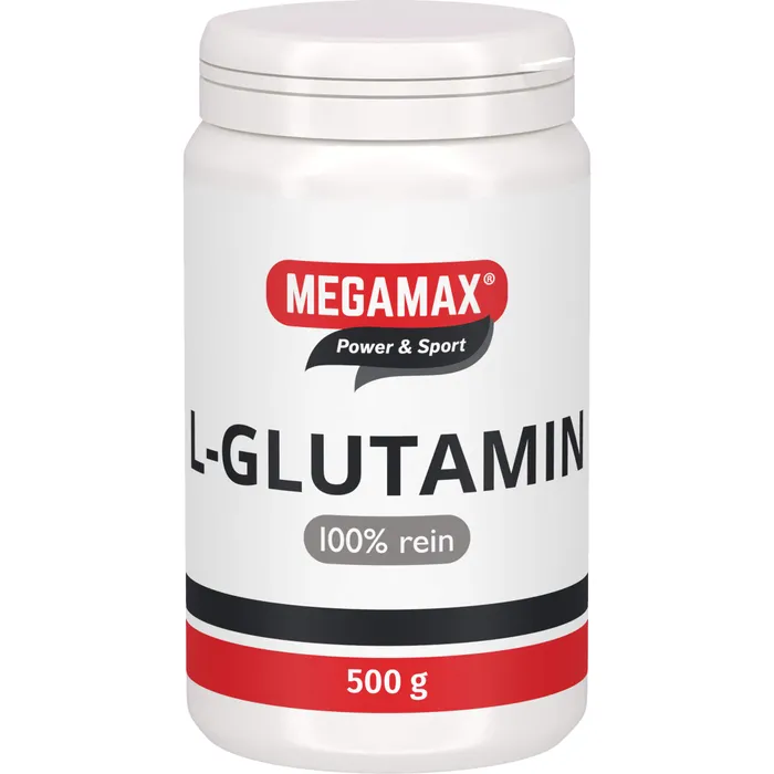 Bild von Megamax Glutamin 100% Rein Pulver (500 g)