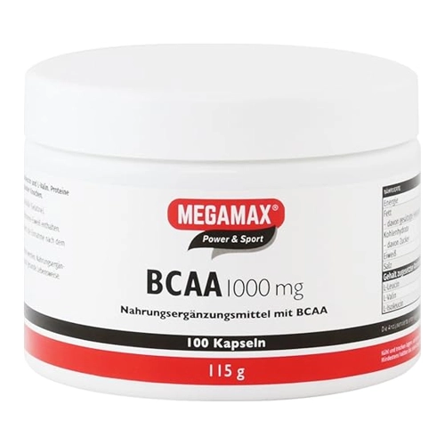 Bild von MEGAMAX BCAA 1.000 mg Megamax Kapseln