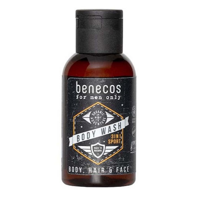 Bild von Benecos Duschgel for men only - Body Wash 3in1 Sport 50ml