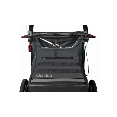 Bild von Qeridoo Fahrradanhänger Kidgoo 1 Modell 2023 Navy Blue