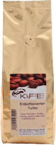 Bild von KFE Entkoffeinierter Turbo Espresso ganze Bohnen 1kg