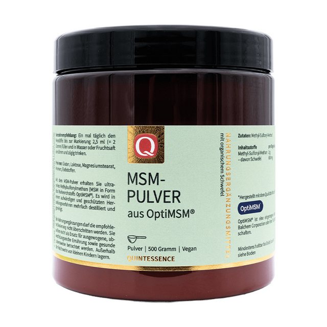 Bild von Quintessence OptiMSM® - Organischer Schwefel in reinster Form Pulver, 500 g
