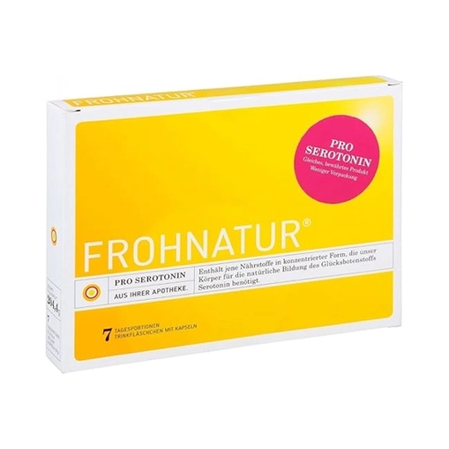 Bild von FROHNATUR Mood Tonic Trinkfläschen m.Kapseln