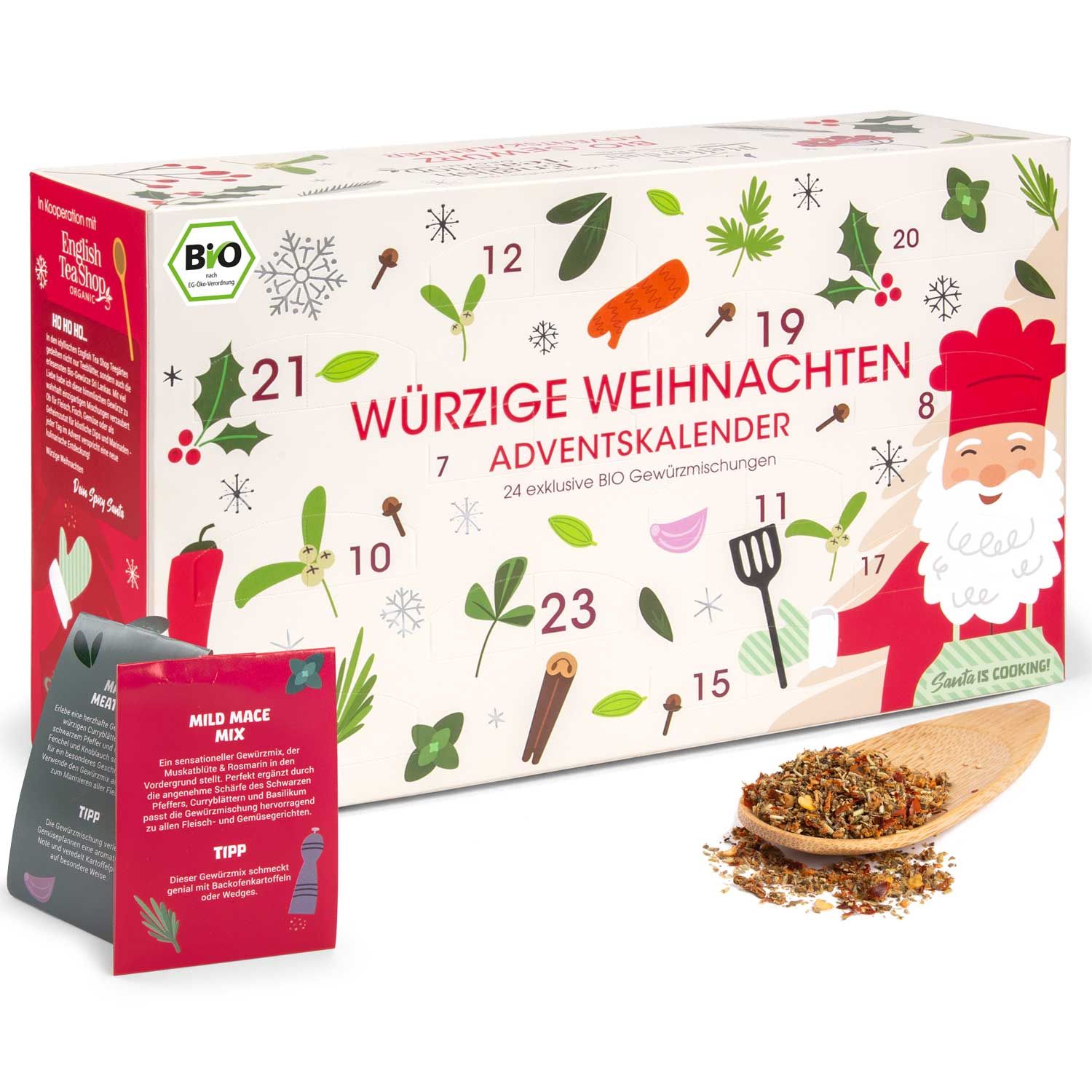 Bild von pfefferdieb - Gewürz Adventskalender Würzige Weihnachten bio