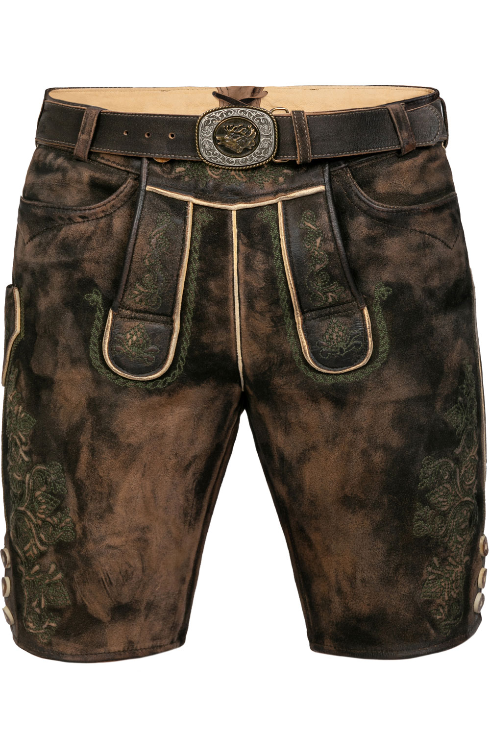 Bild von Kurze Wildbock Lederhose Hector