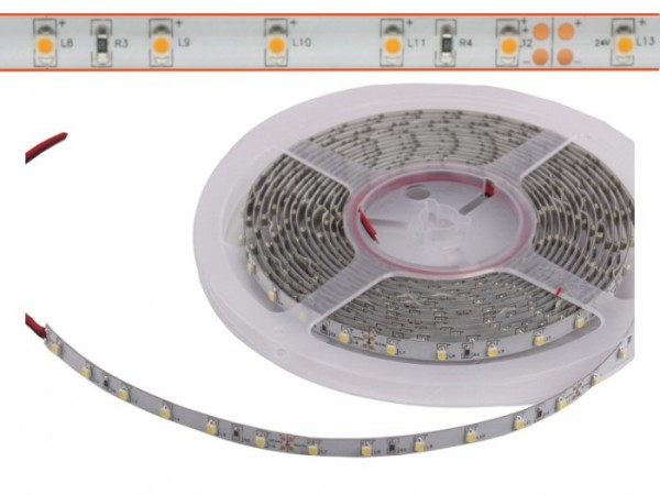 Bild von LED Flex Stripe 5m warmweiss (2740K) 3528 SMD 60 LEDs/m 24V IP65