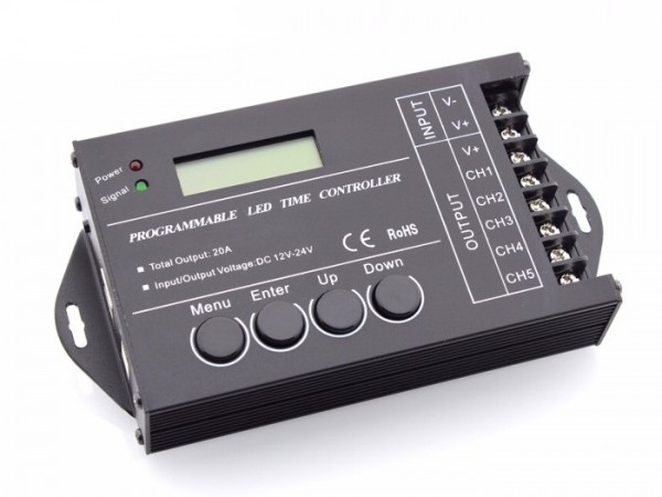 Bild von SR-TC420 LED Timer Controller 24h 5x4A