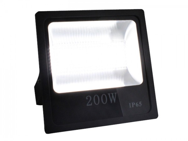 Bild von LED Flutstrahler 200W 120° 110lm/w CRI >80 Ra Schwarz IP 65 Outdoor