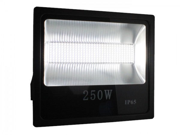 Bild von LED Flutstrahler 250W 120° 110lm/w CRI >80 Ra Schwarz IP 65 Outdoor