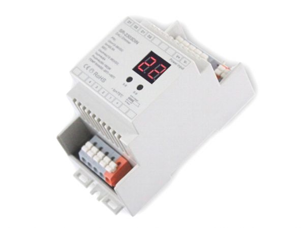 Bild von SR-2303DIN LED Controller 4-Kanal DALI Hutschiene
