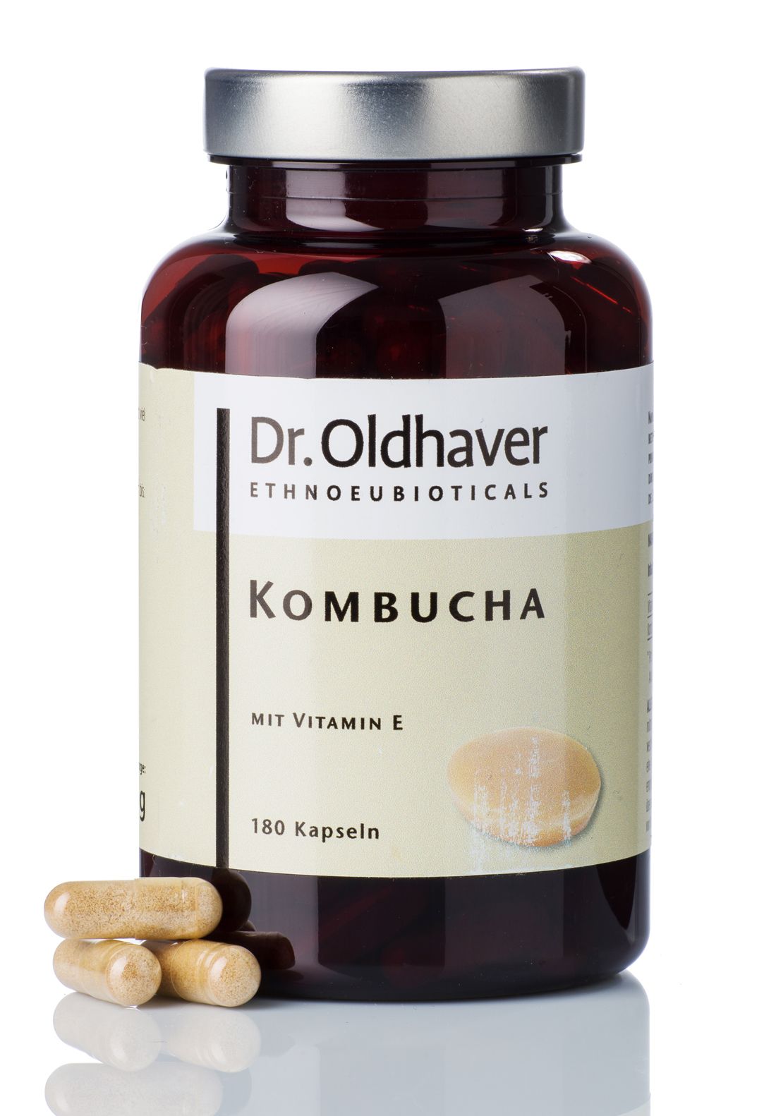 Bild von Dr. Oldhaver Kombucha + Vitamin E Kapseln