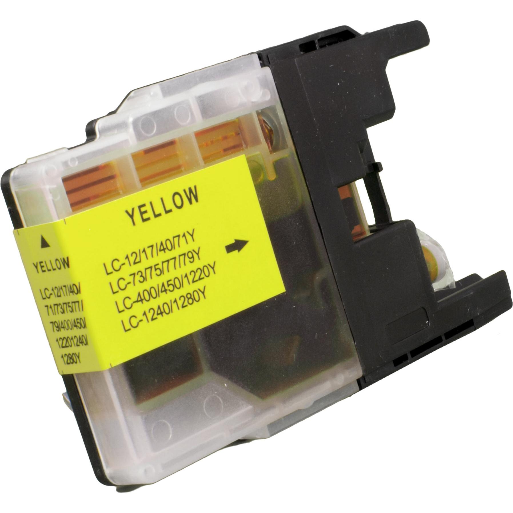 Bild von Ampertec Tinte kompatibel mit Brother LC-1220Y yellow (Y), Druckerpatrone