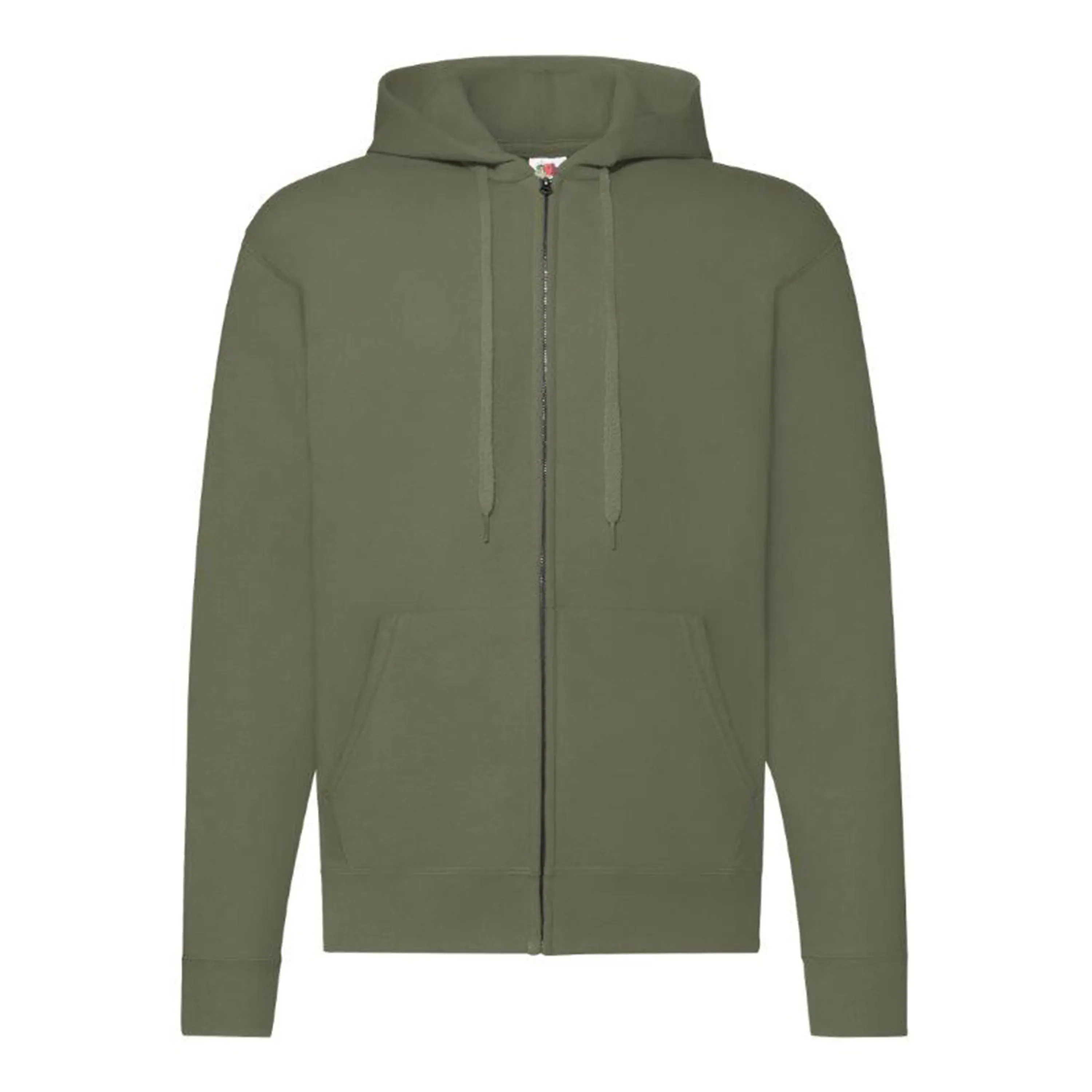 Bild von Fruit of the Loom Kapuzenjacke Classic Hooded oliv