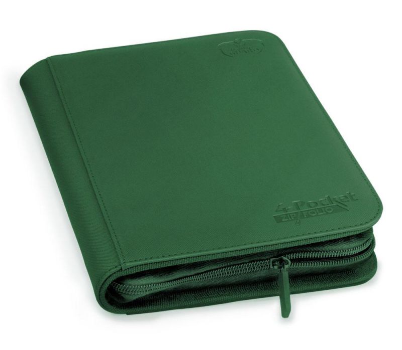 Bild von Ultimate Guard - 4-Pocket Zipfolio XenoSkin Green - Karten Mappen Ordner Einband
