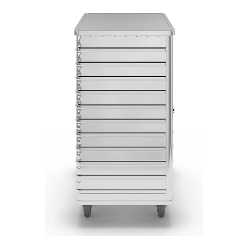 Bild von Gmöhling Transportwagen, L: 930 mm x B: 530 mm x H: 985 mm alusilber