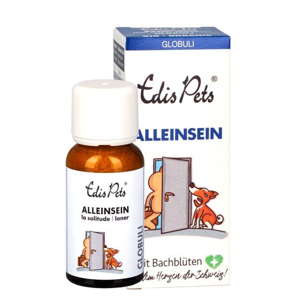 Bild von Edis Pets "Alleinsein" Bio Bachblüten für Hunde