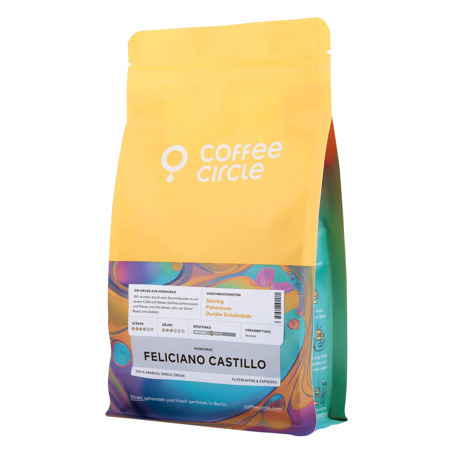 Bild von Feliciano Castillo Kaffee & Espresso 250 g ganze Bohne