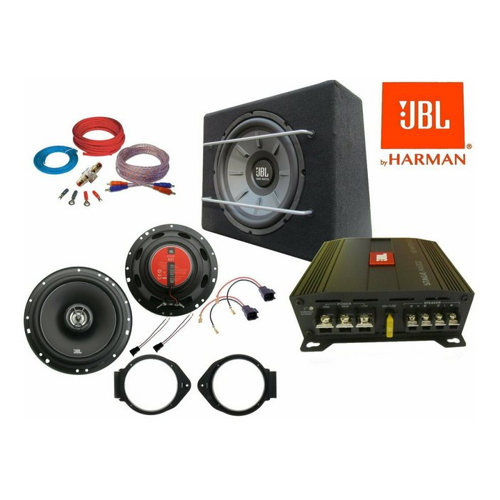 Bild von DSX JBL Set für Opel Karl Lautsprecher Subwoofer Verstärker Kabel Auto-Lautsprecher (1450 W)