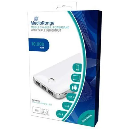 Bild von MediaRange Powerbank Mobiles Ladegerät 10.000 mAh