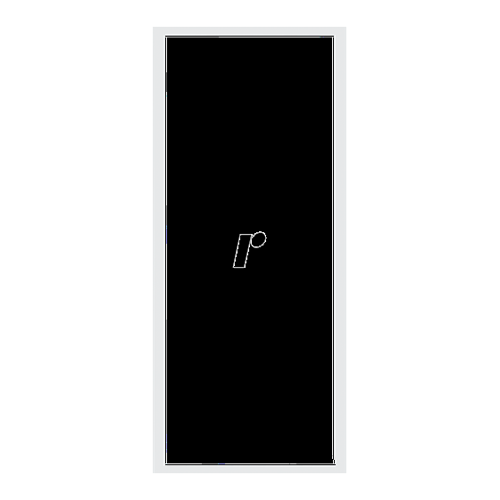 Bild von BLULAXA Einbaurahmen für LED Panel 295 x 1195 mm