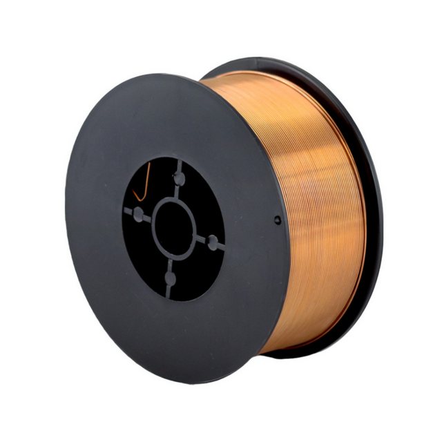 Bild von STAHLWERK Schweißdraht 0,8 mm MIG MAG CuSi3 Draht auf D100 Drahtrolle 1kg, (Packung), Kupferbasiertes MIG-Lot für Schweißgeräte 16 mm Spulendorn-Aufnahme
