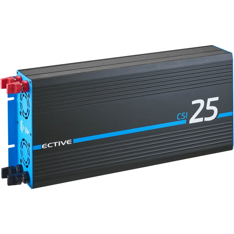 Bild von ECTIVE CSI 25 Sinus Charger-Inverter 2500W/24V Sinus-Wechselrichter mit Ladegerät und NVS