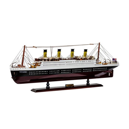 Bild von Aubaho Dekoobjekt Modellschiff Titanic