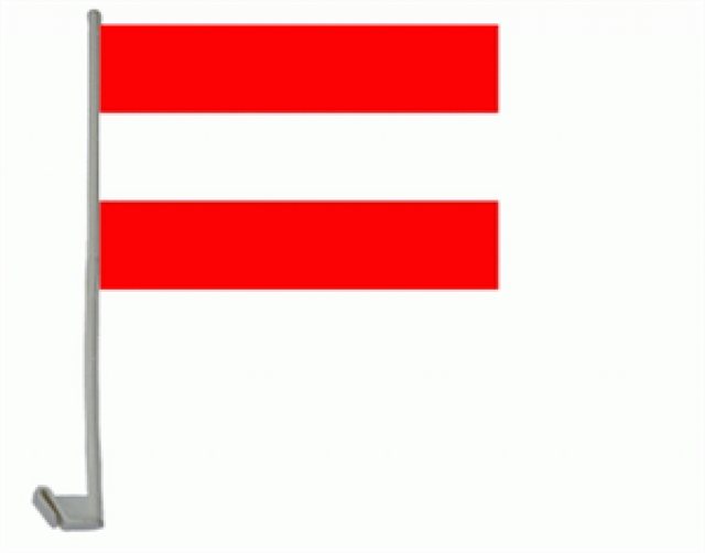 Bild von trends4cents Flagge Autoflagge 30 x 40 cm Auto Flagge Fahne Autofahne Fensterflagge (Österreich), Autofahne